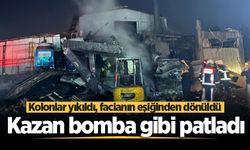 Geyve’de yem fabrikasında kazan patlaması: Kolonlar yıkıldı, facianın eşiğinden dönüldü