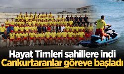 Cankurtaranlar Sakarya sahillerinde göreve başladı