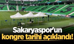 Sakaryaspor'un kongre tarihi açıklandı!