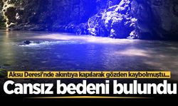 Hendek'te derede akıntıya kapılarak kaybolan gencin cansız bedeni bulundu