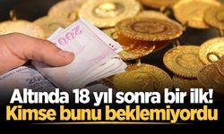 Altın 18 yıl sonra ilk kez bu kadar sert düştü