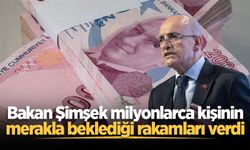 Bakan Şimşek yıl sonu için enflasyon tahmini verdi