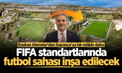 Başkan Alemdar'dan Sapanca'ya bir müjde daha: FIFA standartlarında futbol sahası inşa edilecek