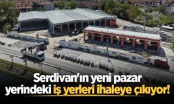 Serdivan'ın yeni pazar yerindeki iş yerleri ihaleye çıkıyor!