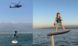 Sapanca'da gülümseten anlar: Zayn'ın helikopter planı suya düştü