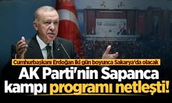AK Parti'nin Sapanca kampı programı netleşti!
