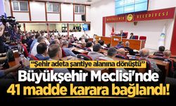 Büyükşehir'de Haziran meclisi gerçekleşti: 41 madde karara bağlandı