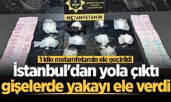 İstanbul'dan yola çıktı, gişelerde yakayı ele verdi: 1 kilo metamfetamin ele geçirildi