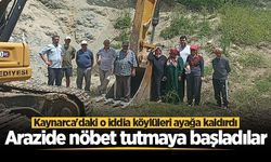 Kaynarca'daki o iddia köylüleri ayağa kaldırdı: Arazide nöbet tutmaya başladılar
