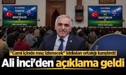 Hendek'te "Cami içinde maç izlenecek" iddiaları ortalığı karıştırdı! Ali İnci'den açıklama geldi