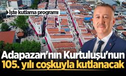 Adapazarı'nın Kurtuluşu'nun 105. yılı coşkuyla kutlanacak