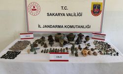 Sakarya'da 'Anadolu Mirası' operasyonu: 806 parça tarihi eser ele geçirildi