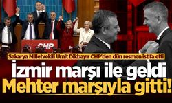 Ümit Dikbayır İzmir marşı ile geldi Mehter marşıyla gitti!