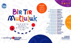 Bir Tır Mutluluk yaz boyunca Sakarya’yı dolaşacak