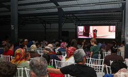 Korucuk’ta açık hava çocuk sineması coşkusu