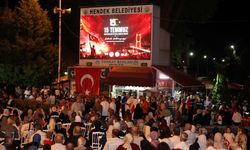 15 Temmuz'un 10'uncu yılında Hendek'ten birlik ve beraberlik mesajı