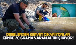 Derelerden servet çıkarıyorlar: Günde 20 grama yakın altın buluyorlar