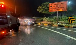 Akçakoca yolunda kaza;5 yaralı