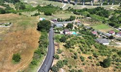 Ağır tonajlı araçlar için Akmeşe'de 2 bin 700 metrelik yeni güzergah