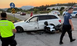 Motosiklet sürücüsü feci kazada hayatını kaybetti