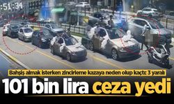 200 liralık bahşiş zarfı almak isterken 101 bin lira ceza yedi