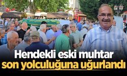 Hendekli eski muhtar Gürsoy Konuk son yolculuğuna uğurlandı