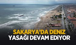 Sakarya'da deniz yasağı devam ediyor
