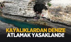 Kandıra'da kayalıklardan denize atlamak yasaklandı