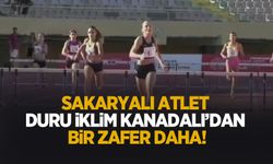 Sakaryalı sporcu Duru İklim kanadalı'dan bir zafer daha!