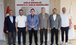 AK Parti heyetinden Sağlık Müdürü Özemir'e ziyaret