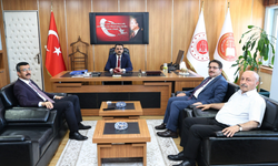 Adalet Komisyonu Başkanı Yıldırım'a hayırlı olsun ziyareti