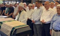 Kaza kurbanı gence son görev