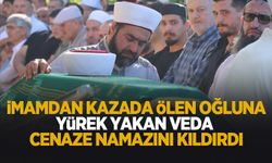 Feci kazada ölen hafızın cenaze namazını imam olan babası kıldırdı