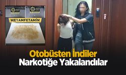 Polis bekliyordu! Otobüsten iner inmez yakalandılar