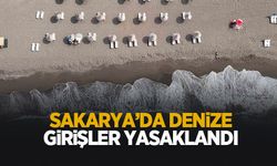 Sakarya'da denize girişler yasaklandı