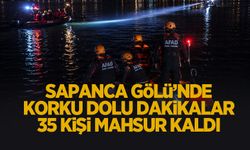SUP board sevdası kabusa döndü: Sapanca Gölü'nde 35 kişi mahsur kaldı