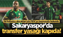Sakaryaspor'da transfer yasağı kapıda! İki futbolcu alacakları için FIFA'ya başvuruda bulundu