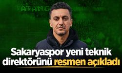 Sakaryaspor yeni teknik direktörünü resmen açıkladı