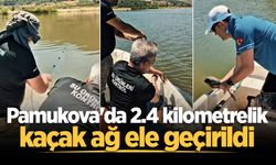 Pamukova'da 2.4 kilometrelik kaçak ağ ele geçirildi