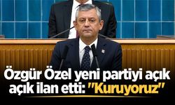 Özgür Özel yeni partiyi açık açık ilan etti: "Kuruyoruz"