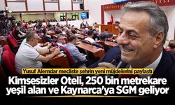 Yusuf Alemdar mecliste şehrin yeni müjdelerini paylaştı: Kimsesizler Oteli, 250 bin metrekare yeşil alan ve Kaynarca'ya SGM geliyor