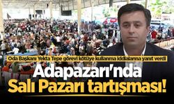 Tarihi Salı Pazarı'ndaki tezgah tartışmasına Yekta Tepe'den yanıt: "Görevi kötüye kullanmadım"