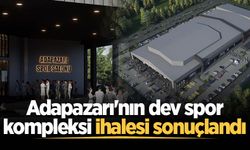 Adapazarı'nın dev spor kompleksi ihalesi sonuçlandı