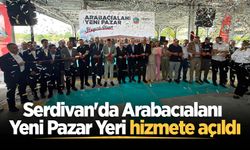 Serdivan'da Arabacıalanı Yeni Pazar Yeri hizmete açıldı