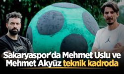 Sakaryaspor'da teknik kadroya iki tanıdık isim: Mehmet Uslu ve Mehmet Akyüz göreve başladı