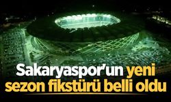 Sakaryaspor'un TFF 2. Lig'de yeni sezon fikstürü belli oldu