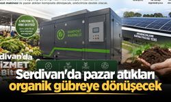 Serdivan'da pazar atıkları organik gübreye dönüşecek