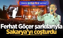 Ferhat Göçer şarkılarıyla Sakarya'yı coşturdu