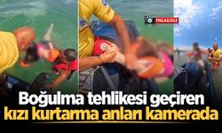 Dalgalara kapılan 15 yaşındaki genç kızın imdadına cankurtaran ekipleri yetişti