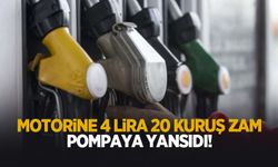 Motorine büyük zam! Pompaya yansıdı